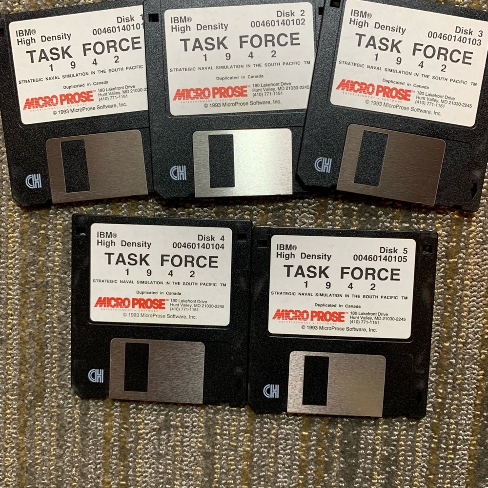Task Force 1942 - 5 Disks